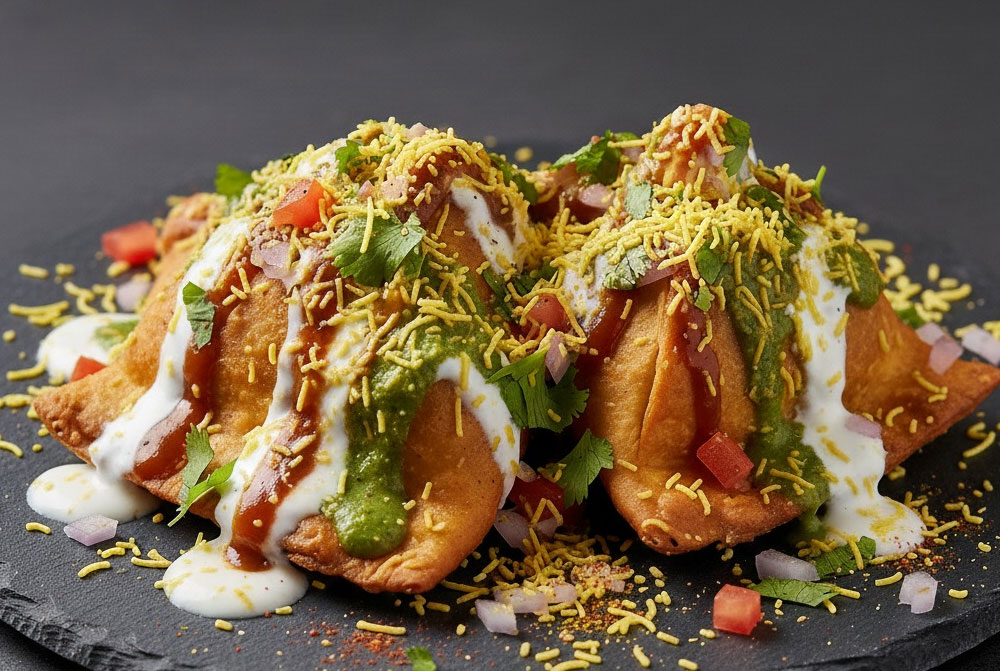Samosa-Chaat