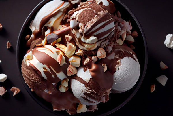 molten chocolate shells