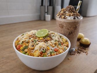 Cheese Tawa Pulao with Ferrero Milkshake